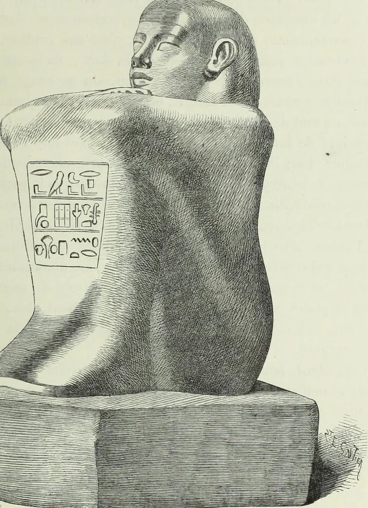 An illustration from Histoire de l'art dans l'antiquité: Égypte, Assyrie, Perse, Asie Mineure, Grece, Etrurie, Rome, 1882, leaf 168