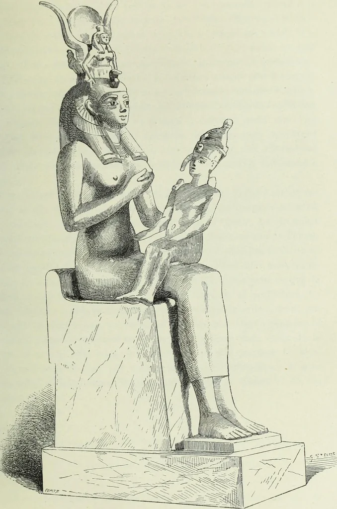 An illustration from Histoire de l'art dans l'antiquité: Égypte, Assyrie, Perse, Asie Mineure, Grece, Etrurie, Rome, 1882, leaf 176