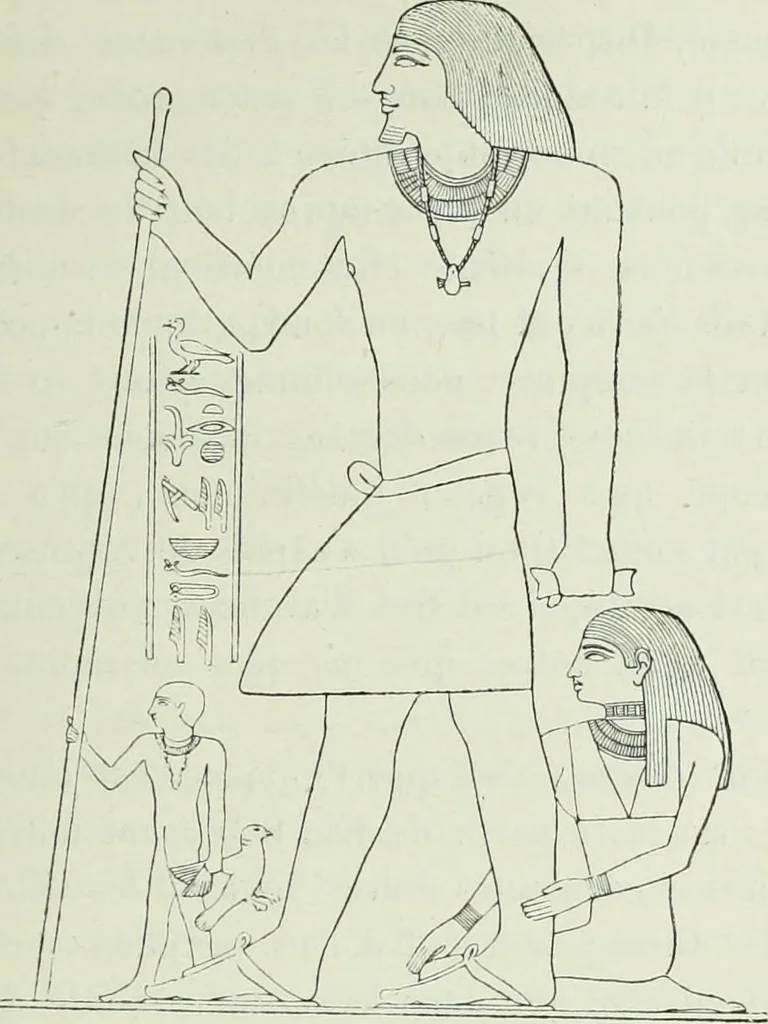 An illustration from Histoire de l'art dans l'antiquité: Égypte, Assyrie, Perse, Asie Mineure, Grece, Etrurie, Rome, 1882, leaf 180