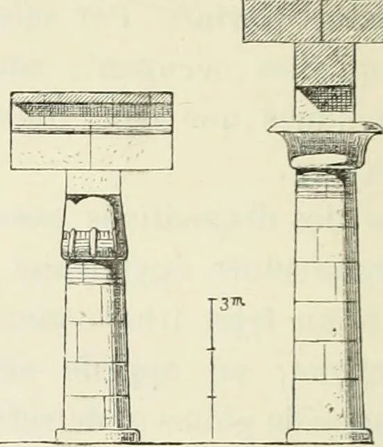 An illustration from Histoire de l'art dans l'antiquité: Égypte, Assyrie, Perse, Asie Mineure, Grece, Etrurie, Rome, 1882, leaf 193