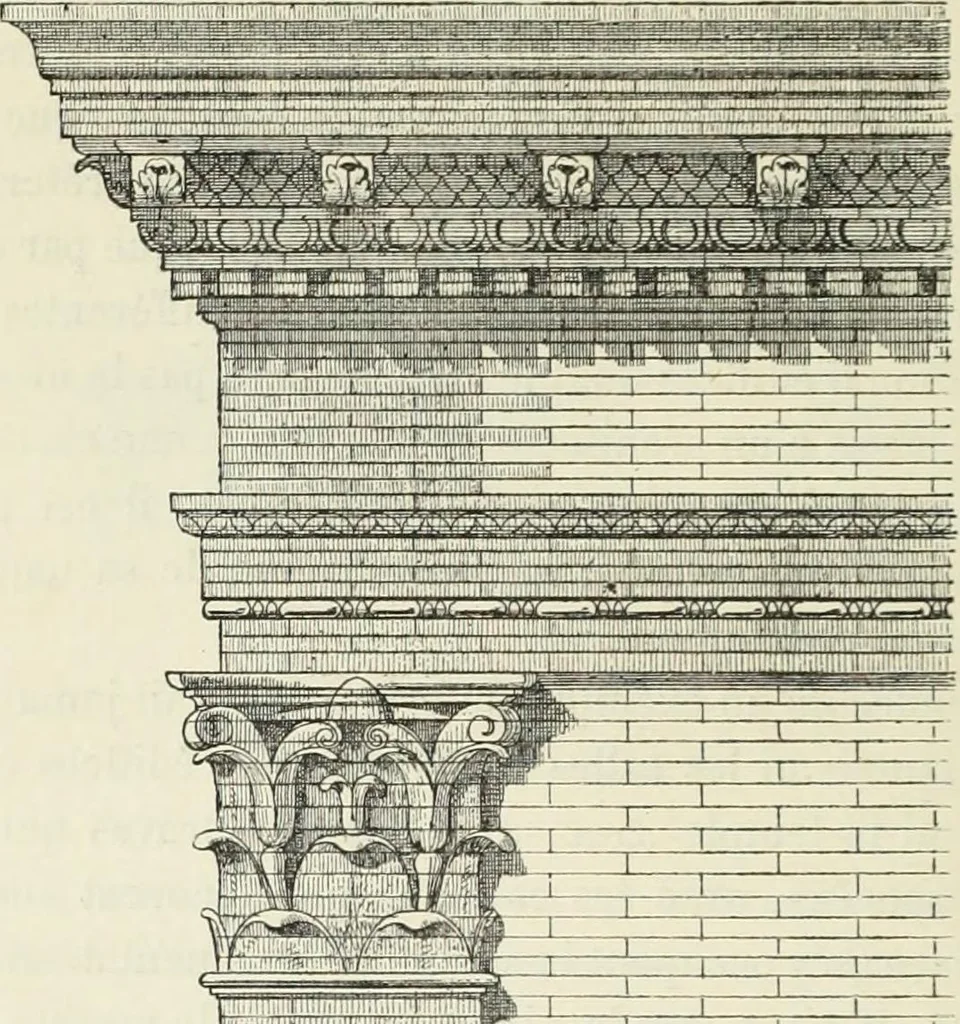 An illustration from Histoire de l'art dans l'antiquité: Égypte, Assyrie, Perse, Asie Mineure, Grece, Etrurie, Rome, 1882, leaf 197