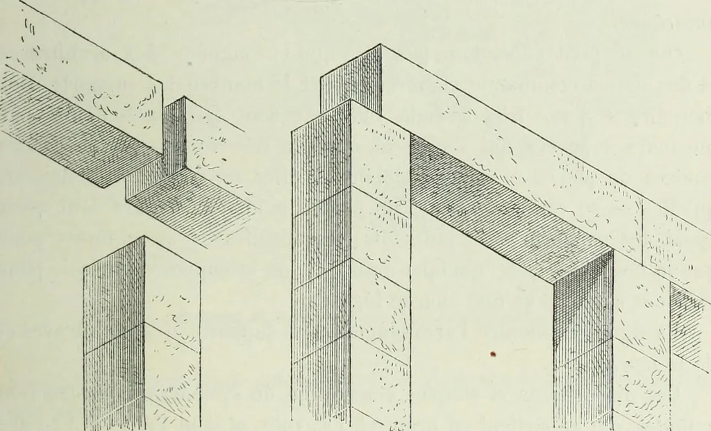 An illustration from Histoire de l'art dans l'antiquité: Égypte, Assyrie, Perse, Asie Mineure, Grece, Etrurie, Rome, 1882, leaf 200