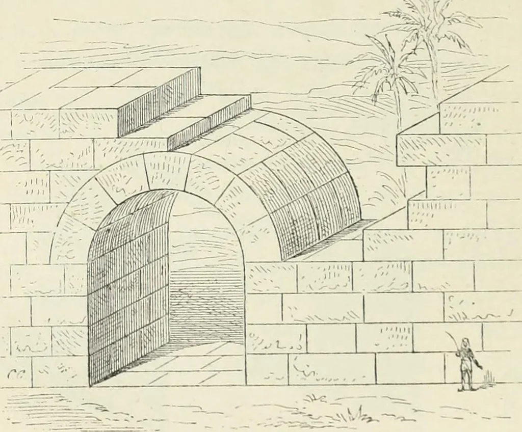 An illustration from Histoire de l'art dans l'antiquité: Égypte, Assyrie, Perse, Asie Mineure, Grece, Etrurie, Rome, 1882, leaf 205
