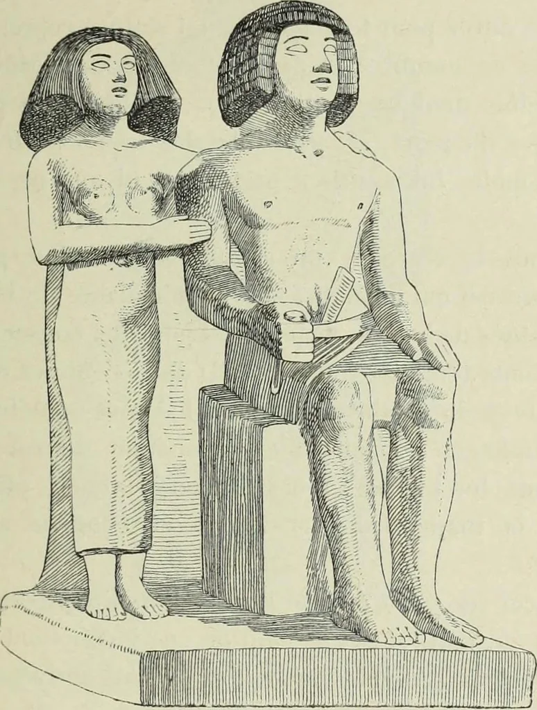 An illustration from Histoire de l'art dans l'antiquité: Égypte, Assyrie, Perse, Asie Mineure, Grece, Etrurie, Rome, 1882, leaf 236