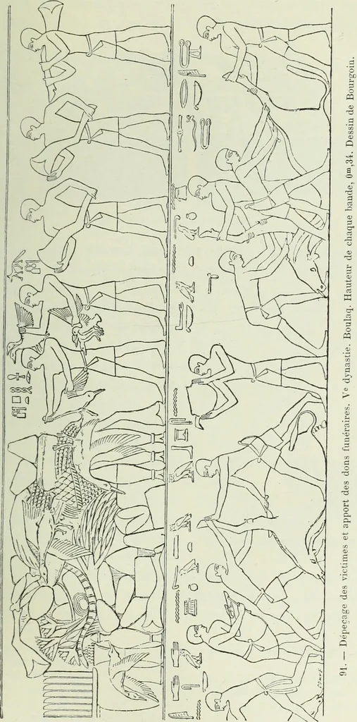 An illustration from Histoire de l'art dans l'antiquité: Égypte, Assyrie, Perse, Asie Mineure, Grece, Etrurie, Rome, 1882, leaf 240