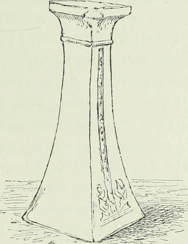 An illustration from Histoire de l'art dans l'antiquité: Égypte, Assyrie, Perse, Asie Mineure, Grece, Etrurie, Rome, 1882, leaf 242