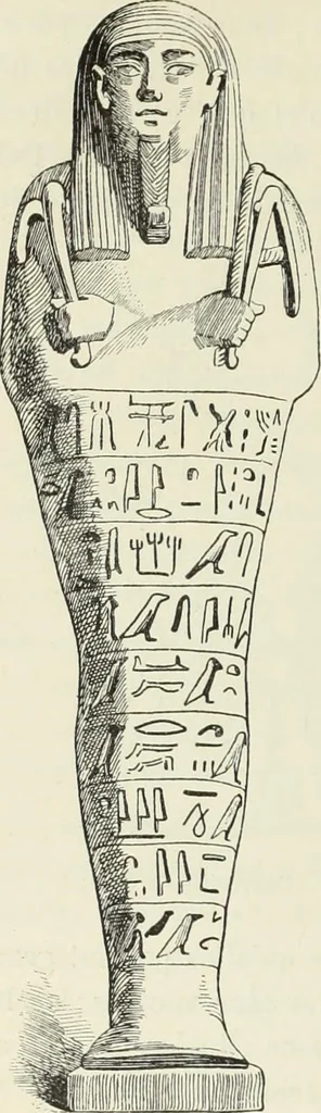 An illustration from Histoire de l'art dans l'antiquité: Égypte, Assyrie, Perse, Asie Mineure, Grece, Etrurie, Rome, 1882, leaf 245