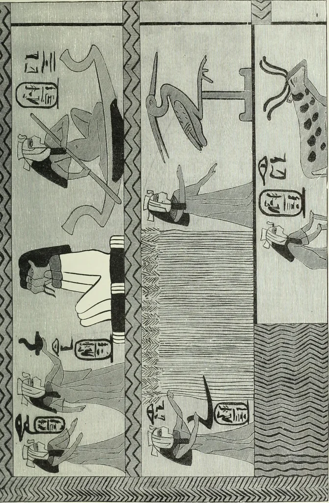 An illustration from Histoire de l'art dans l'antiquité: Égypte, Assyrie, Perse, Asie Mineure, Grece, Etrurie, Rome, 1882, leaf 246