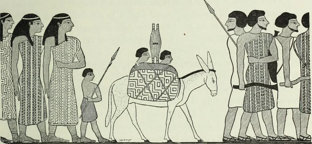 An illustration from Histoire de l'art dans l'antiquité: Égypte, Assyrie, Perse, Asie Mineure, Grece, Etrurie, Rome, 1882, leaf 250