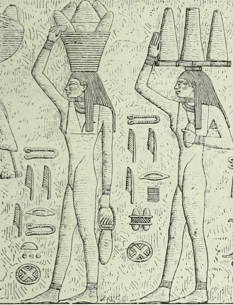 An illustration from Histoire de l'art dans l'antiquité: Égypte, Assyrie, Perse, Asie Mineure, Grece, Etrurie, Rome, 1882, leaf 252