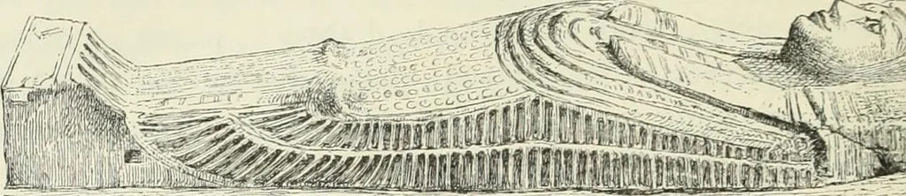 An illustration from Histoire de l'art dans l'antiquité: Égypte, Assyrie, Perse, Asie Mineure, Grece, Etrurie, Rome, 1882, leaf 257