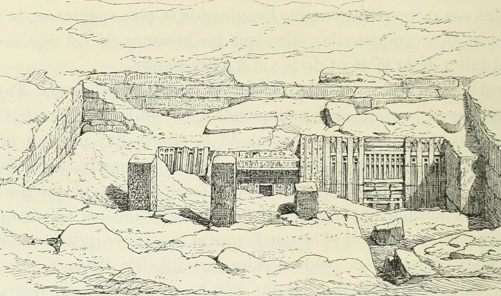 An illustration from Histoire de l'art dans l'antiquité: Égypte, Assyrie, Perse, Asie Mineure, Grece, Etrurie, Rome, 1882, leaf 267