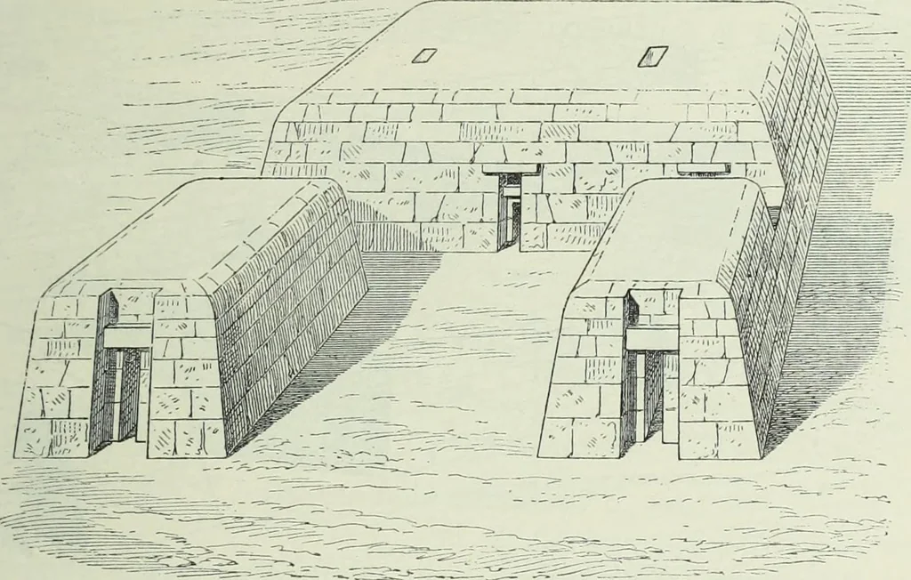 An illustration from Histoire de l'art dans l'antiquité: Égypte, Assyrie, Perse, Asie Mineure, Grece, Etrurie, Rome, 1882, leaf 268
