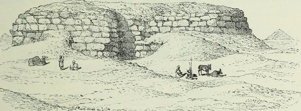 An illustration from Histoire de l'art dans l'antiquité: Égypte, Assyrie, Perse, Asie Mineure, Grece, Etrurie, Rome, 1882, leaf 270