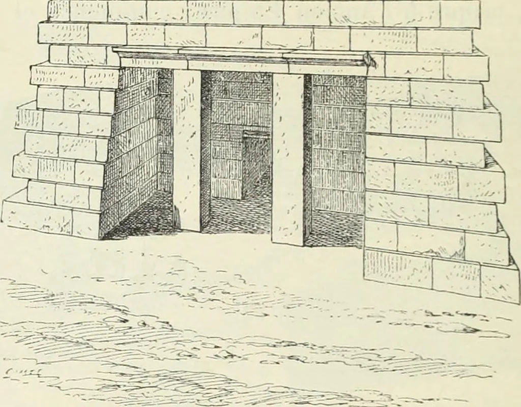 An illustration from Histoire de l'art dans l'antiquité: Égypte, Assyrie, Perse, Asie Mineure, Grece, Etrurie, Rome, 1882, leaf 271