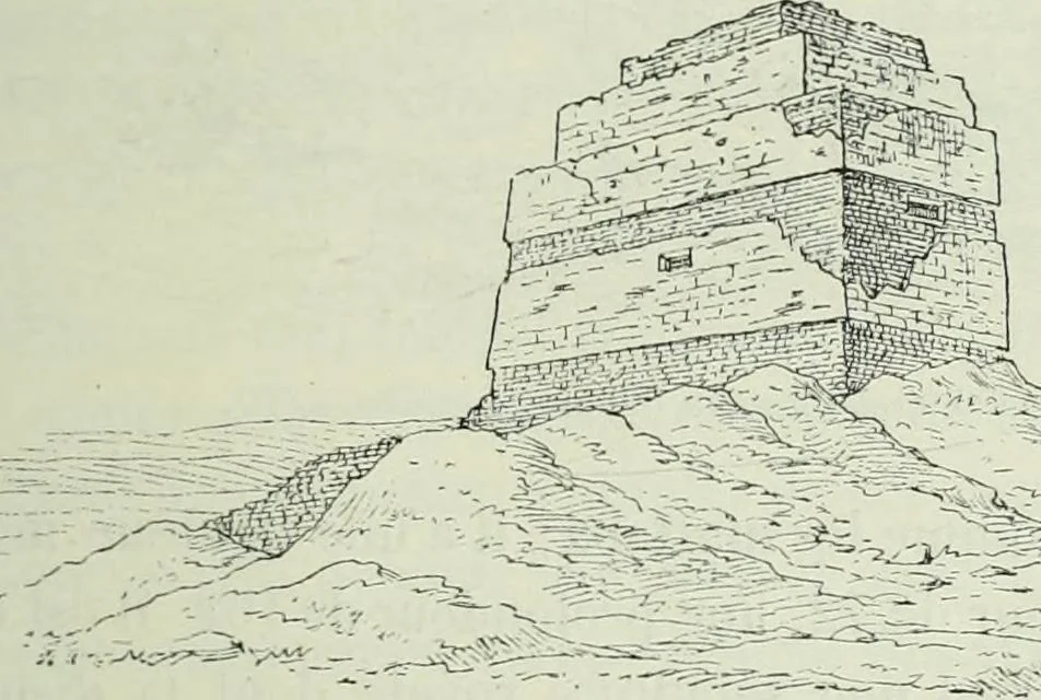 An illustration from Histoire de l'art dans l'antiquité: Égypte, Assyrie, Perse, Asie Mineure, Grece, Etrurie, Rome, 1882, leaf 316
