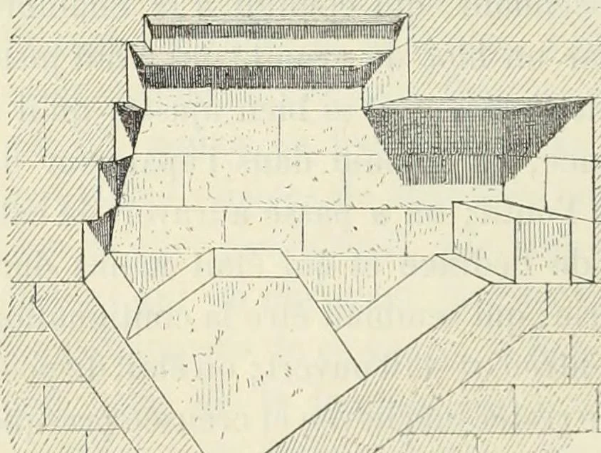 An illustration from Histoire de l'art dans l'antiquité: Égypte, Assyrie, Perse, Asie Mineure, Grece, Etrurie, Rome, 1882, leaf 321