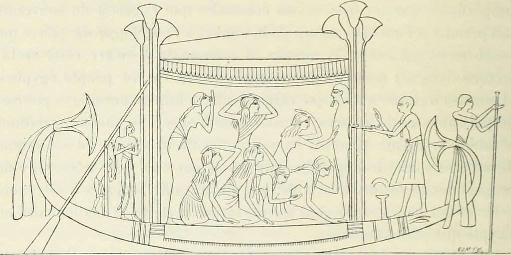An illustration from Histoire de l'art dans l'antiquité: Égypte, Assyrie, Perse, Asie Mineure, Grece, Etrurie, Rome, 1882, leaf 343