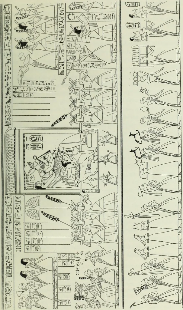 An illustration from Histoire de l'art dans l'antiquité: Égypte, Assyrie, Perse, Asie Mineure, Grece, Etrurie, Rome, 1882, leaf 362
