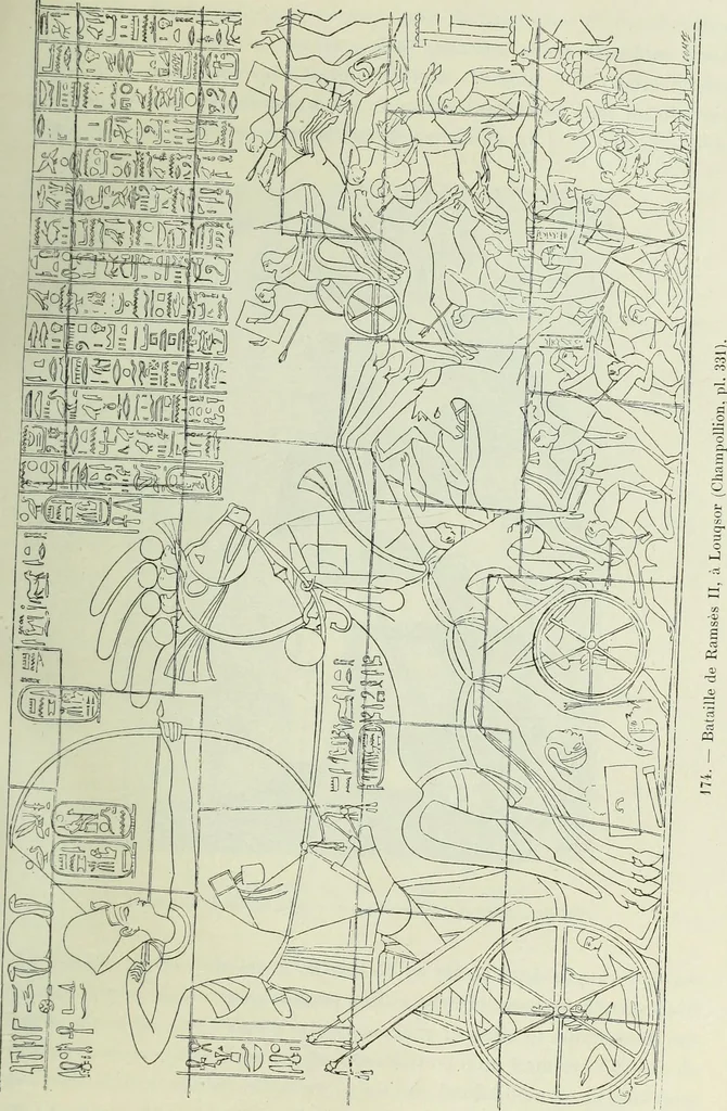 An illustration from Histoire de l'art dans l'antiquité: Égypte, Assyrie, Perse, Asie Mineure, Grece, Etrurie, Rome, 1882, leaf 372