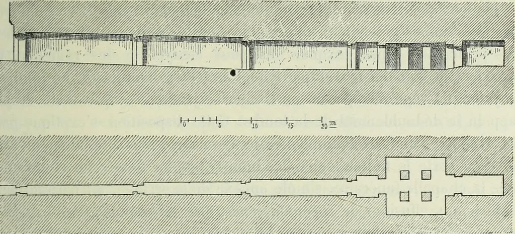 An illustration from Histoire de l'art dans l'antiquité: Égypte, Assyrie, Perse, Asie Mineure, Grece, Etrurie, Rome, 1882, leaf 392