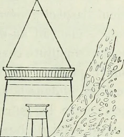 An illustration from Histoire de l'art dans l'antiquité: Égypte, Assyrie, Perse, Asie Mineure, Grece, Etrurie, Rome, 1882, leaf 400