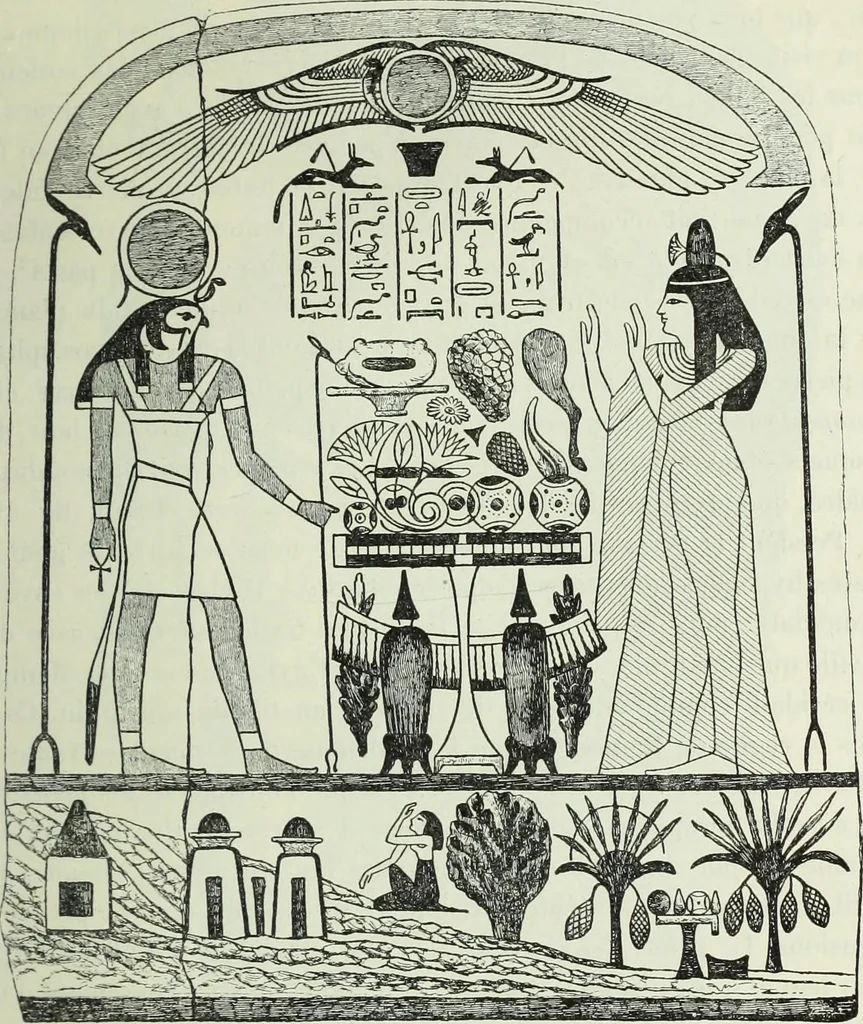 An illustration from Histoire de l'art dans l'antiquité: Égypte, Assyrie, Perse, Asie Mineure, Grece, Etrurie, Rome, 1882, leaf 402