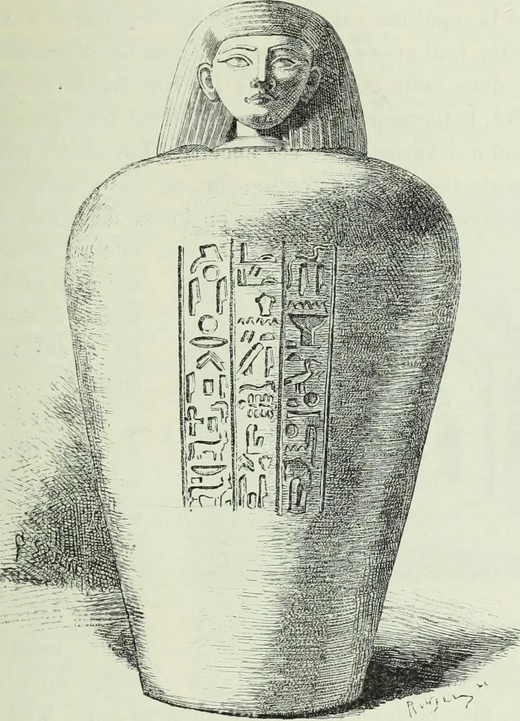 An illustration from Histoire de l'art dans l'antiquité: Égypte, Assyrie, Perse, Asie Mineure, Grece, Etrurie, Rome, 1882, leaf 406