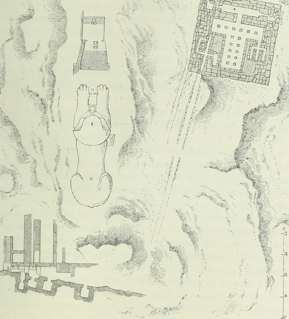 An illustration from Histoire de l'art dans l'antiquité: Égypte, Assyrie, Perse, Asie Mineure, Grece, Etrurie, Rome, 1882, leaf 430