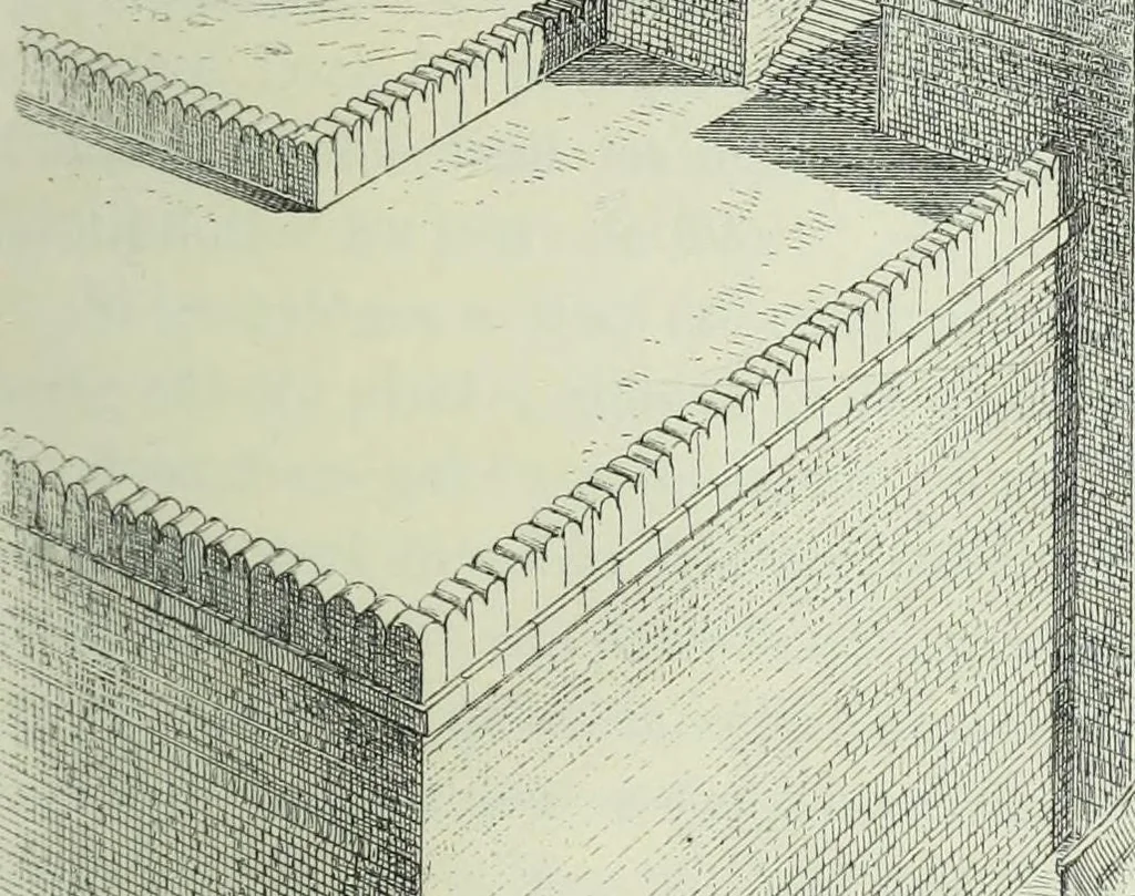 An illustration from Histoire de l'art dans l'antiquité: Égypte, Assyrie, Perse, Asie Mineure, Grece, Etrurie, Rome, 1882, leaf 440