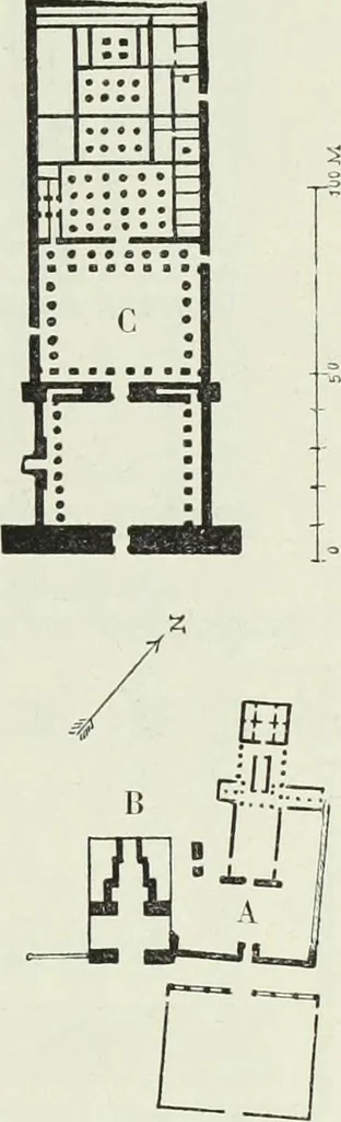 An illustration from Histoire de l'art dans l'antiquité: Égypte, Assyrie, Perse, Asie Mineure, Grece, Etrurie, Rome, 1882, leaf 490