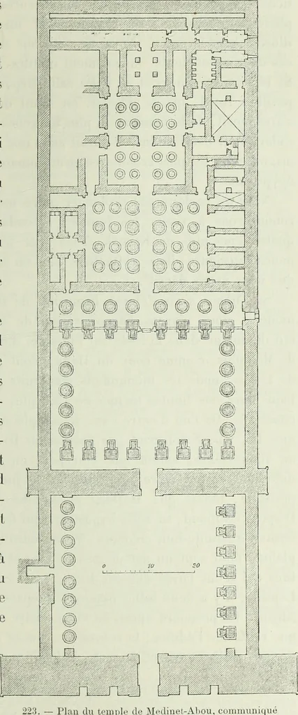 An illustration from Histoire de l'art dans l'antiquité: Égypte, Assyrie, Perse, Asie Mineure, Grece, Etrurie, Rome, 1882, leaf 492