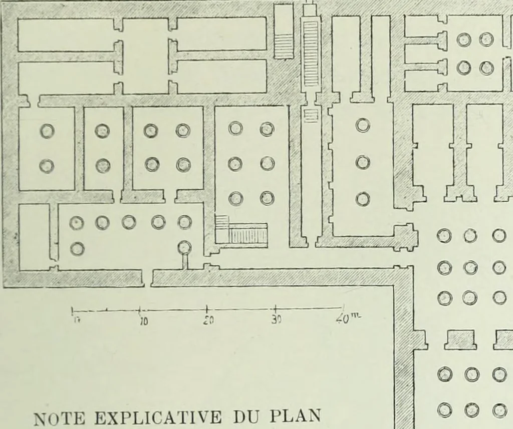 An illustration from Histoire de l'art dans l'antiquité: Égypte, Assyrie, Perse, Asie Mineure, Grece, Etrurie, Rome, 1882, leaf 496