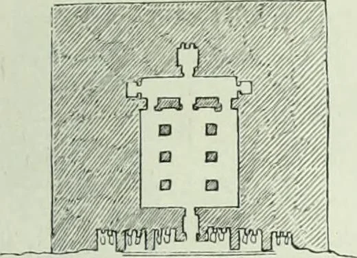 An illustration from Histoire de l'art dans l'antiquité: Égypte, Assyrie, Perse, Asie Mineure, Grece, Etrurie, Rome, 1882, leaf 522