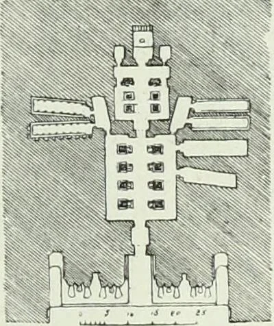 An illustration from Histoire de l'art dans l'antiquité: Égypte, Assyrie, Perse, Asie Mineure, Grece, Etrurie, Rome, 1882, leaf 522