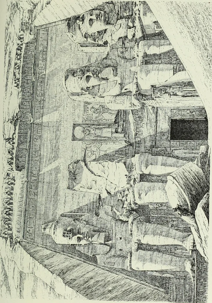 An illustration from Histoire de l'art dans l'antiquité: Égypte, Assyrie, Perse, Asie Mineure, Grece, Etrurie, Rome, 1882, leaf 524