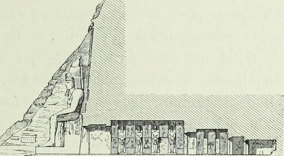 An illustration from Histoire de l'art dans l'antiquité: Égypte, Assyrie, Perse, Asie Mineure, Grece, Etrurie, Rome, 1882, leaf 526