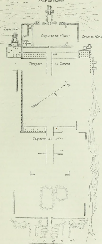 An illustration from Histoire de l'art dans l'antiquité: Égypte, Assyrie, Perse, Asie Mineure, Grece, Etrurie, Rome, 1882, leaf 528