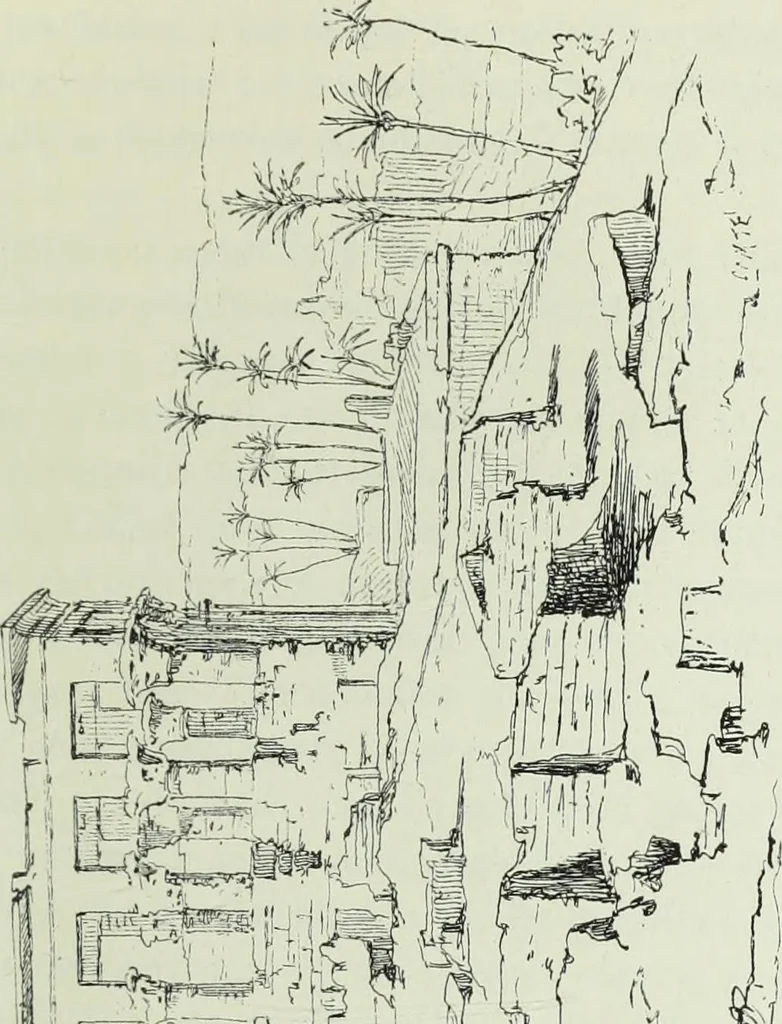 An illustration from Histoire de l'art dans l'antiquité: Égypte, Assyrie, Perse, Asie Mineure, Grece, Etrurie, Rome, 1882, leaf 540
