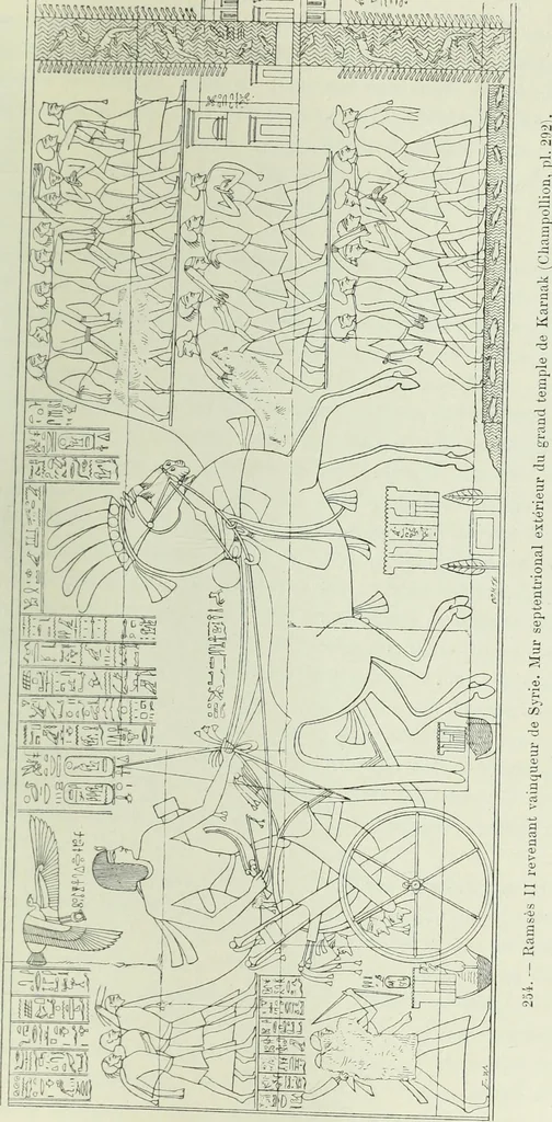 An illustration from Histoire de l'art dans l'antiquité: Égypte, Assyrie, Perse, Asie Mineure, Grece, Etrurie, Rome, 1882, leaf 546