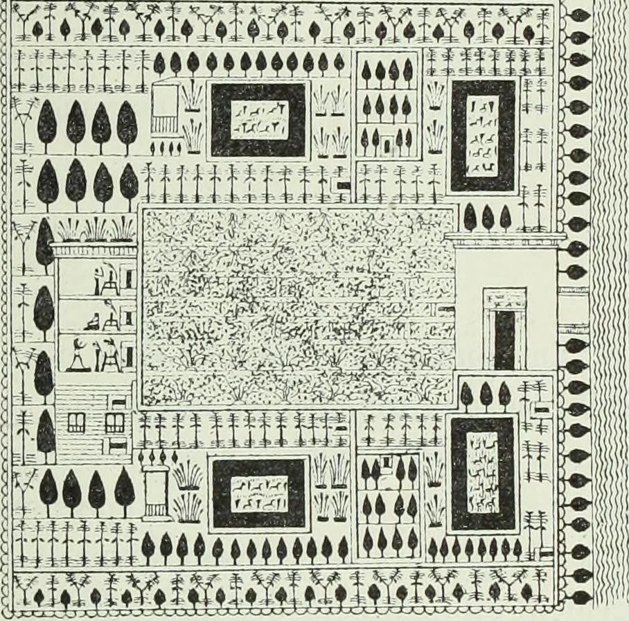 An illustration from Histoire de l'art dans l'antiquité: Égypte, Assyrie, Perse, Asie Mineure, Grece, Etrurie, Rome, 1882, leaf 560