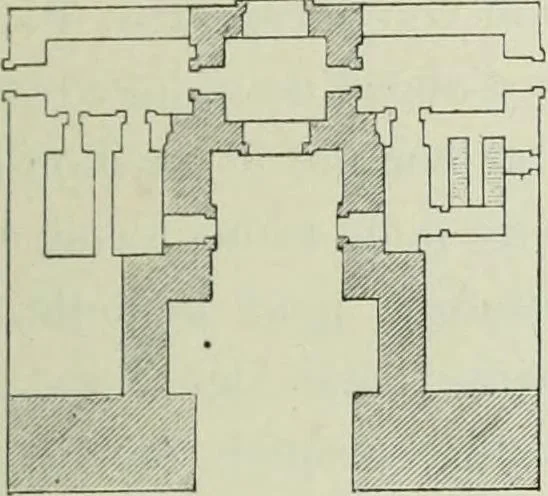 An illustration from Histoire de l'art dans l'antiquité: Égypte, Assyrie, Perse, Asie Mineure, Grece, Etrurie, Rome, 1882, leaf 572