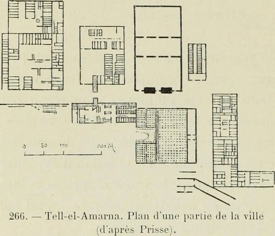 An illustration from Histoire de l'art dans l'antiquité: Égypte, Assyrie, Perse, Asie Mineure, Grece, Etrurie, Rome, 1882, leaf 585