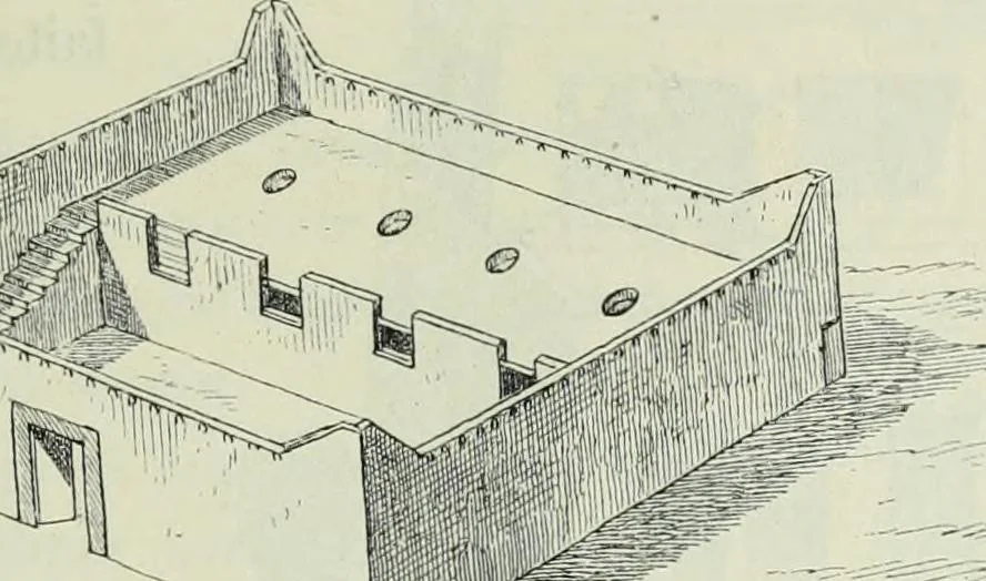 An illustration from Histoire de l'art dans l'antiquité: Égypte, Assyrie, Perse, Asie Mineure, Grece, Etrurie, Rome, 1882, leaf 590