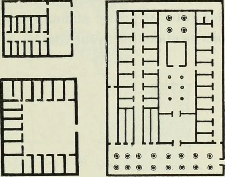 An illustration from Histoire de l'art dans l'antiquité: Égypte, Assyrie, Perse, Asie Mineure, Grece, Etrurie, Rome, 1882, leaf 590