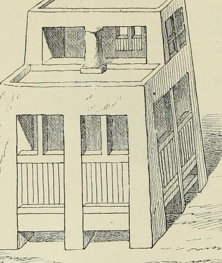 An illustration from Histoire de l'art dans l'antiquité: Égypte, Assyrie, Perse, Asie Mineure, Grece, Etrurie, Rome, 1882, leaf 591