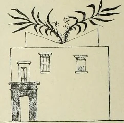 An illustration from Histoire de l'art dans l'antiquité: Égypte, Assyrie, Perse, Asie Mineure, Grece, Etrurie, Rome, 1882, leaf 591