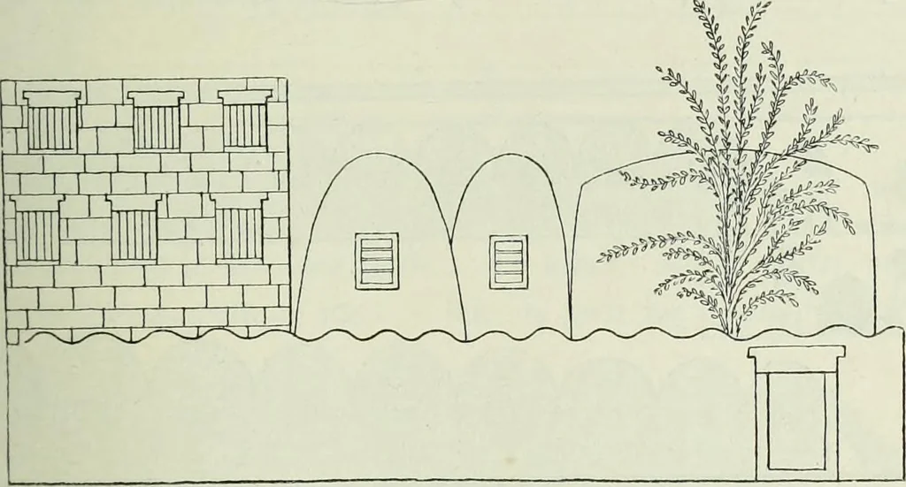 An illustration from Histoire de l'art dans l'antiquité: Égypte, Assyrie, Perse, Asie Mineure, Grece, Etrurie, Rome, 1882, leaf 592