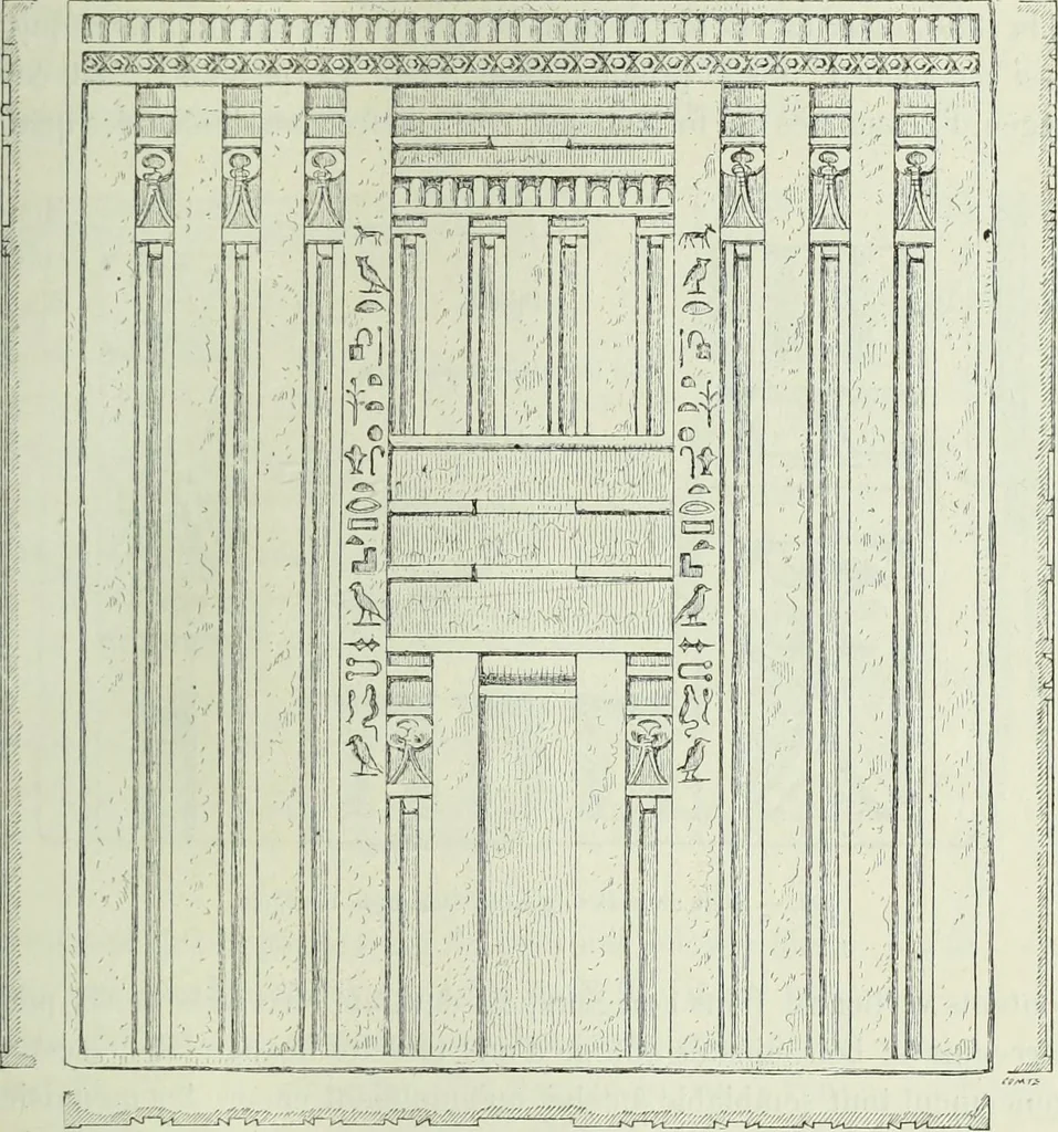 An illustration from Histoire de l'art dans l'antiquité: Égypte, Assyrie, Perse, Asie Mineure, Grece, Etrurie, Rome, 1882, leaf 618