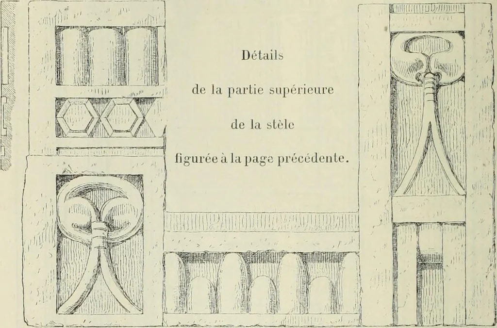 An illustration from Histoire de l'art dans l'antiquité: Égypte, Assyrie, Perse, Asie Mineure, Grece, Etrurie, Rome, 1882, leaf 619